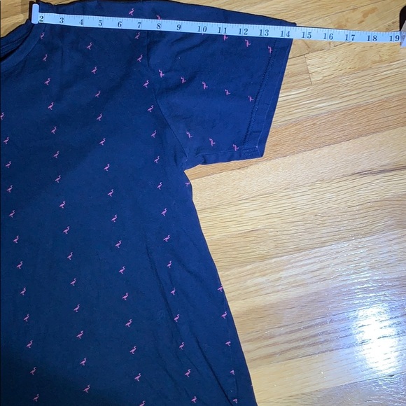 Men’s M denim and Flower flamingo t-shirt - Picture 10 of 10